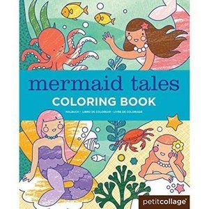 NEW 'Mermaid Tales' coloring book